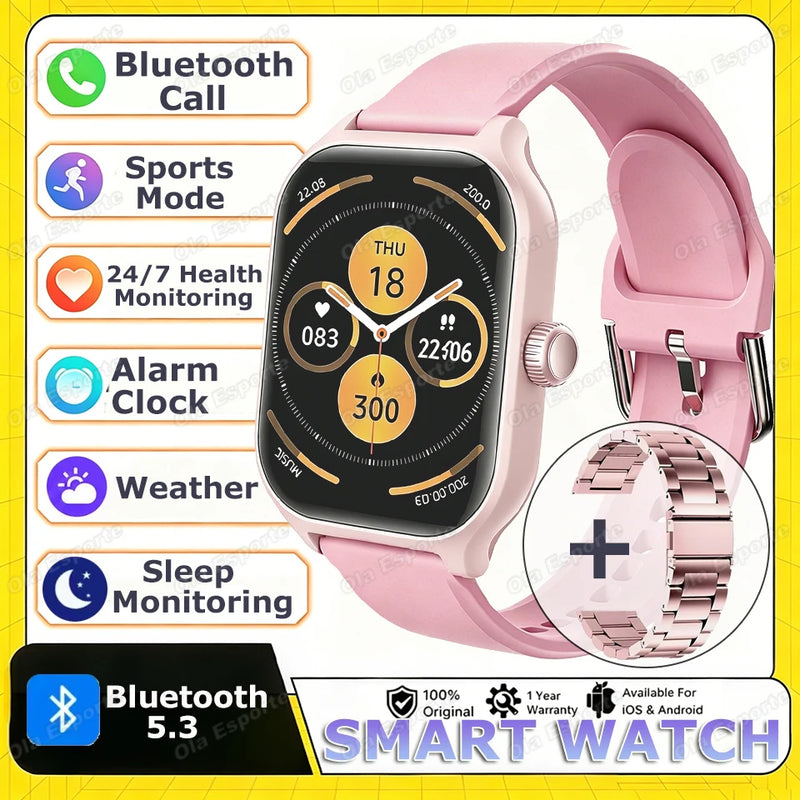 Outdoor Military GPS Smart Watch Men Waterproof Multiple Sport Mode Fitness HD Bluetooth Call Smartwatch Men Women Bracelet 2026