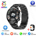 2026 New Smartwatch Women AMOLED HD Screen Always On Display Bluetooth Call IP68 Waterproof GPS Smart Men Watch For Android ios