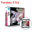 USA Pokemon NDS Game Card 3DS 2DS DS Card SoulSilver HeartGold Platinum Game Card Game Card BLACK Collecting Hobbies Gifts