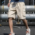 3pcs Set - Men's Shorts, Casual Loose Perfect Choice, Large Pocket Workwear Summer Five Quarter Pants Ins - View 4 | SAMAG