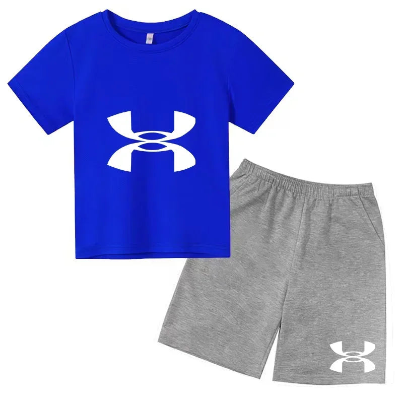 2-13Y Kids Spring & Autumn Casual Cartoon & Letter Print | SAMAG