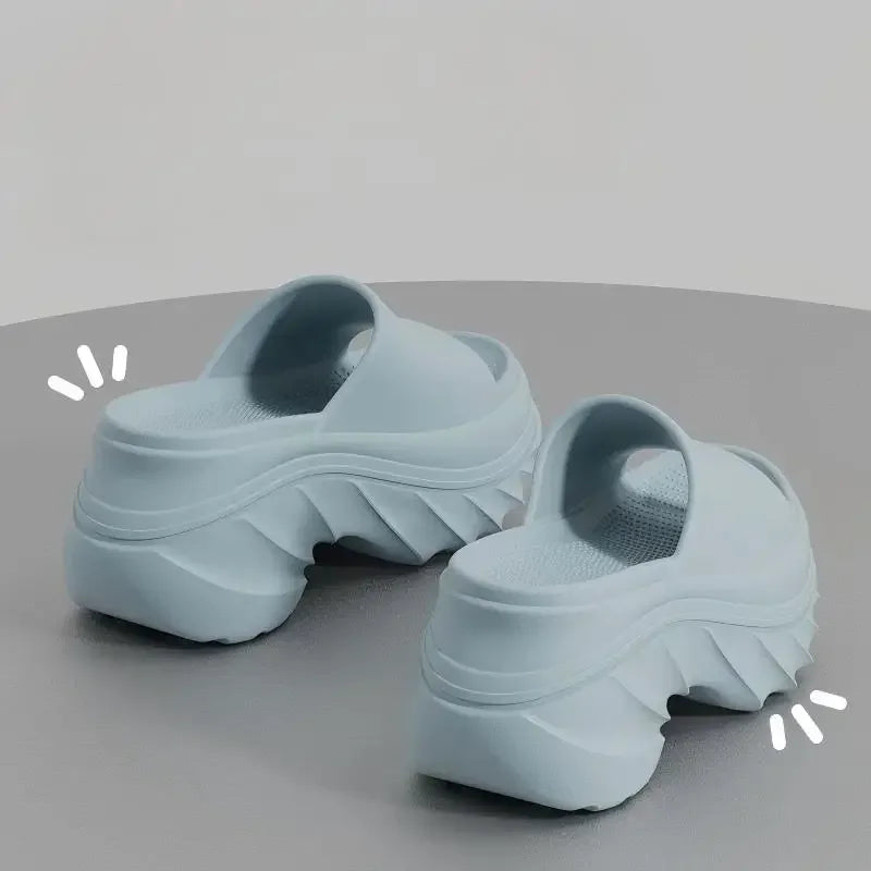 2026 Hot Sale Women's Slippers Summer Outer Wear Slippers Women New Thick-Soled Eva Slippers, Soft-Soled Home Sandals for Women
