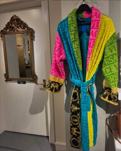 Luxury Plush Unisex Bathrobe with Sash Pockets Long | SAMAG