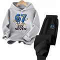Steal a Brainrot Tracksuit 67 Six Seven Print Kid's - View 12 | SAMAG
