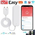 Tuya WiFi ZigBee Water Sensor Leakage Alarm Flood Leak Detector Smart Home APP Remote Control Security Protection Support Alexa