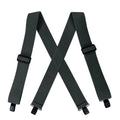 Heavy Duty Suspenders Big and Tall with 4 Clips Belt Loop X Back 5cm Wide Work Braces Adjustable Elastic for Men Women Fashion