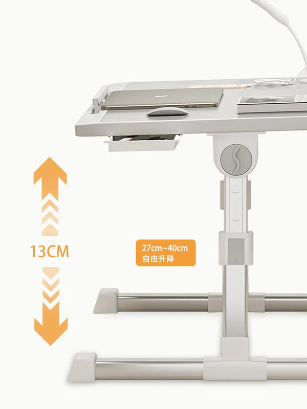 Ai Mu Xianshen Laptop Desk Foldable Bed Table Adjustable Computer Desk Office Children's Study Desk Bedroom Living Room Desk