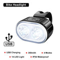 BUCKLOS Bike Lighting Front/Rear/Set Lights Bicycle Lamp Led Cycling Light Bike Lighting for Bicycle MTB Front Taillight Lantern