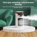 Portable Desktop Cold Air Fan USB Mini Home Use Multi-Function Air Conditioner Fan for Personal Cooling