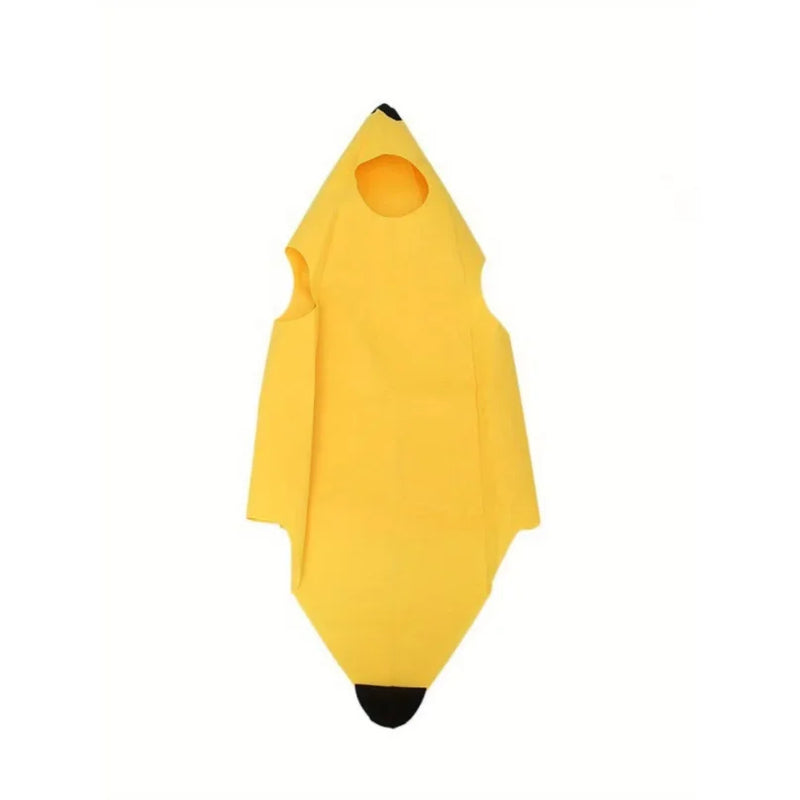 Lightweight Banana Costume, Breathable Summer Outfit, Fun Cosplay for party , Pool Party, Carnival & Prank