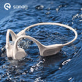 Sanag B60S IPX8 Swimming Bluetooth Headphones Bone Conduction Wireless Earphone Sport Cycling Headset MP3 Player Earbuds