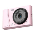 4K Digital Camera 16x Zoom Camcorder 24 Million Pixels Compact Cameras Auto Focus for Kids Adult Beginners Photograph