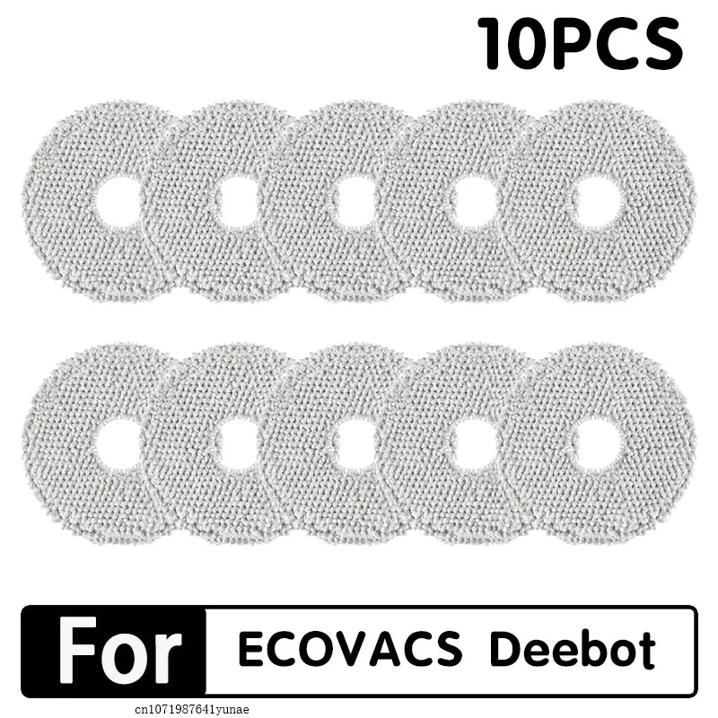 Mopping Pad For ECOVACS Deebot T20 T10 X1 Omni T30 Pro Omni X2 Omni X1 T10 Turbo Mop Cloth Robot Vacuum Cleaner Accessories
