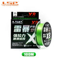 LSP Thunderstorm Pro PE Line 100-500m 16-58LB Braided 8 | SAMAG