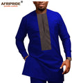 African Men Clothing Casual Tracksuit Dashiki Shirt | SAMAG