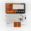 EPOMAKER TH80 V2 PRO 75% ANSI US QWERTY Layout Hot-Swap Gasket Tri-mode Wireless Mechanical Gaming Keyboard with RGB Backlight