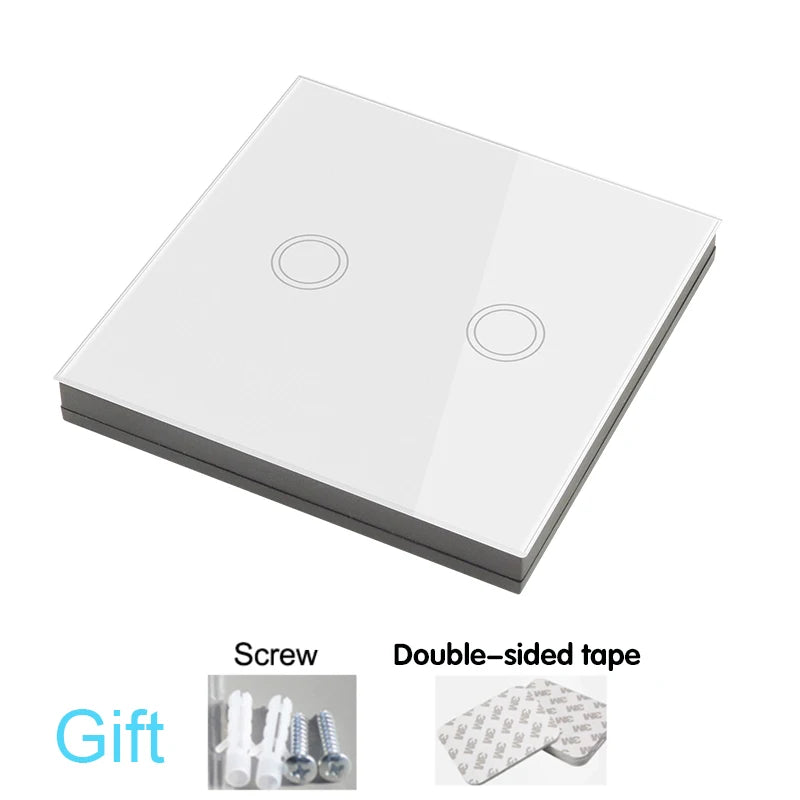 Mini WIFI Smart Light Switch Tuya Smart Life APP Wall Panels Touch Switch 433Mhz DIY Relay Module Timer Voice Google Home Alexa