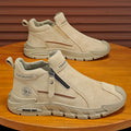 Men's Casual Sports Outdoor Hiking Shoes Trendy Fashion Street Comfortable Breathable Mesh Upper Durable Rubber Sole