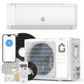 18000 BTU Mini Split Air Conditioner Heat Pump System, 21SEER2 230V Inverter Cools Up to 1250 Sq.Ft, Heat Pump Ductless, Custom