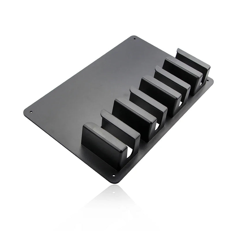New Type Professional Wall Mount Barber Electric Clipper Holder Salon Beauty Organizer Hairdressing Styling Tools Storage Rack