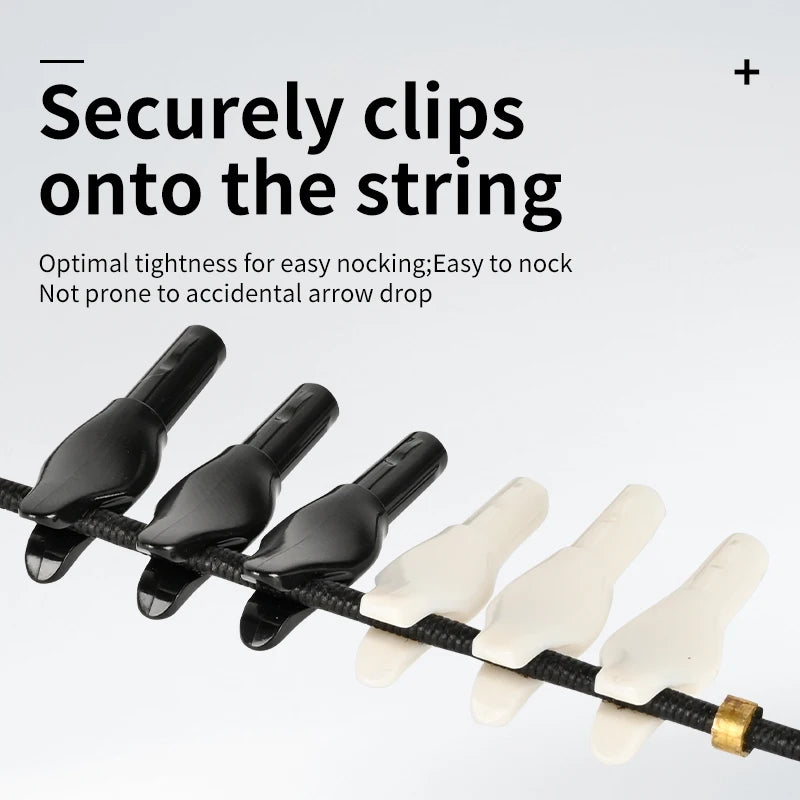 Archery Arrow Nocks for 6.2mm ID Shafts Sturdy Durable | SAMAG