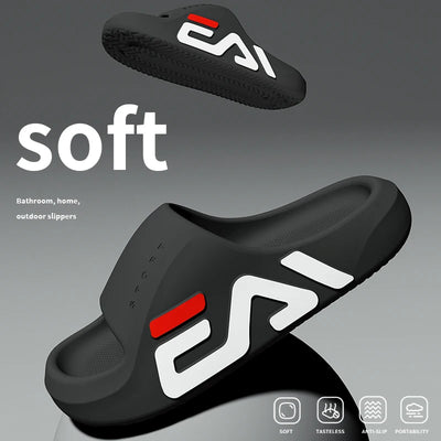 Extra-thick Sole Men Soft Air Cushion Casual Slippers EVA | SAMAG