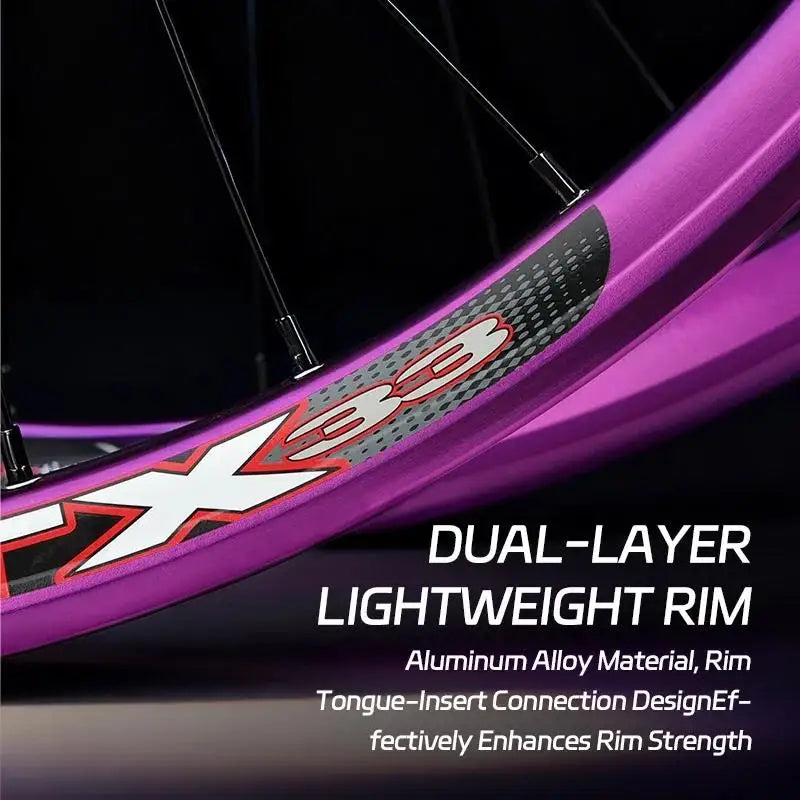 TANKE MTB Wheelset 26 inch Disc Brake MTB single-speed DJ AM Enduro DH Wheelset Hub MTX33/39 aluminum alloy Mountain wheel set