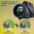 Telescope 10X42 Monocular Powerful for Long-distance Observation with HD Field of View suitable for Outdoor Camping Hunting