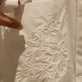 Summer Short Blouses Half Sleeve Embroidered Top Flip - View 5 | SAMAG