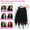 Burmese Curly Hair Bundles 15A Burmese Virgin Raw Human Hair Bundles Unprocessed Weaving Water Wave Curly Hair Extensions