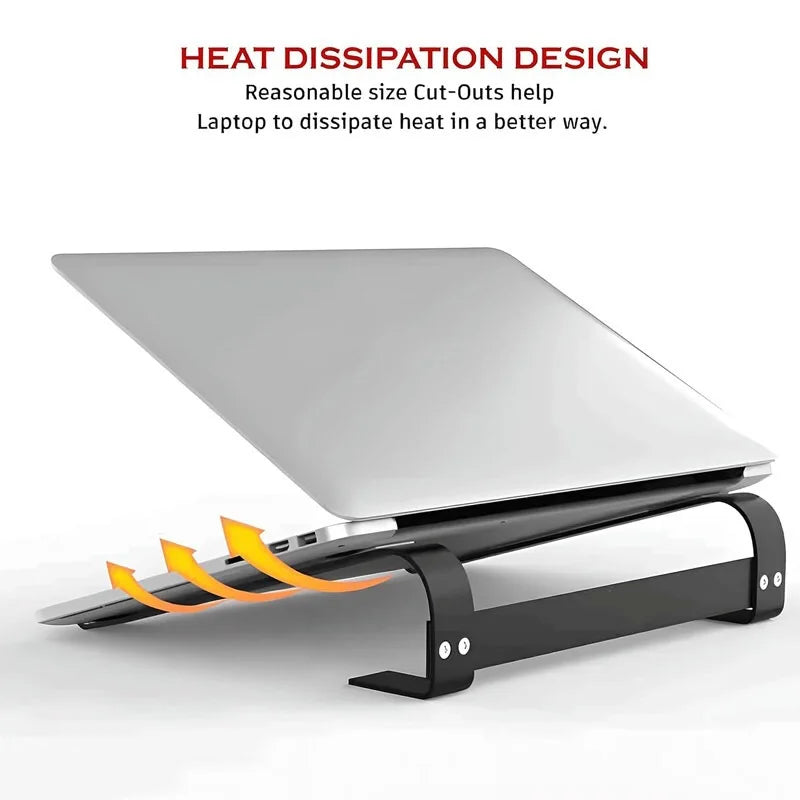Laptop Stand Ergonomic Cooling Bracket Aluminum Alloy Desktop Holder for MacBook Lenovo HP Dell XPS 10-18inch Notebook Computer