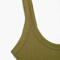 Women's Skinny Ribbed Bodysuits O Neck Straps Snap-Button Sexy Fashion Female Playsuits Comfortable Stretchy Clothing