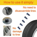 Motorcycle Tire Repair Kit Tyre Puncture Repair Tools Car Accessories Tire Strips Stirring Repair Tool Kit  Puncture Plug Tools