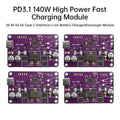 PD3.1 140W High Power Fast Charger Module 3S 4S 5S 6S Type C Interface Li-ion Battery Charger/Discharger Module
