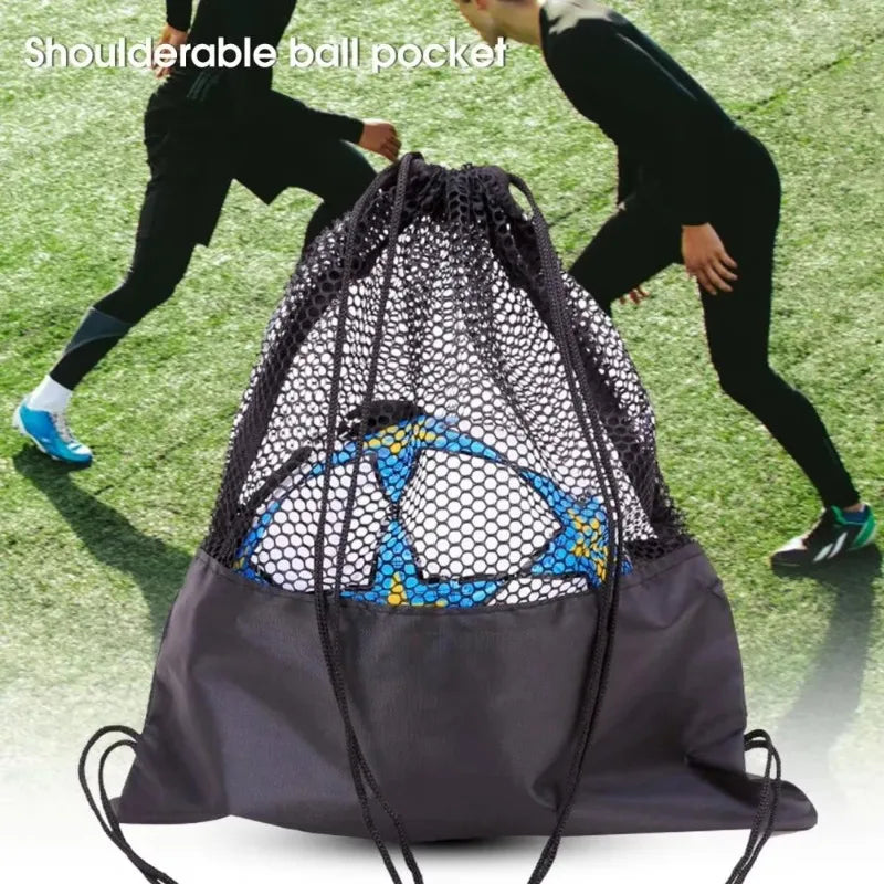 Sports Storage Backpack - Portable Mesh Ball Bag | SAMAG