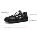 Men's Casual Sports Shoes with Low Heel Round Toe Soft Sole Multi-color Design Fashionable Large Size Walking Board Shoes