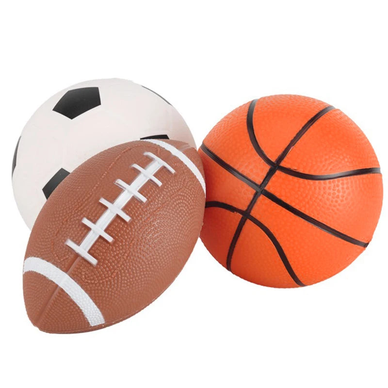 1/2/ Mini Inflation Ball PVC Football Basketball Rugby | SAMAG