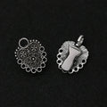1 Pair Vintage Sweater Swirl Clip Cape Cloak Clips for Dress Retro Cardigan Clip Shawl Clasp Shirt Button Clip for Girl Women