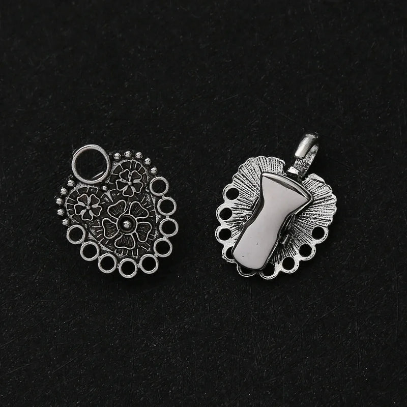 1 Pair Vintage Sweater Swirl Clip Cape Cloak Clips for Dress Retro Cardigan Clip Shawl Clasp Shirt Button Clip for Girl Women