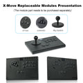 Haute42 X-Move Aluminium Alloy Hitbox Leverless Controller Stickless Fightstick For PC/PS4/PS5 Arcade Game Controller Joystick