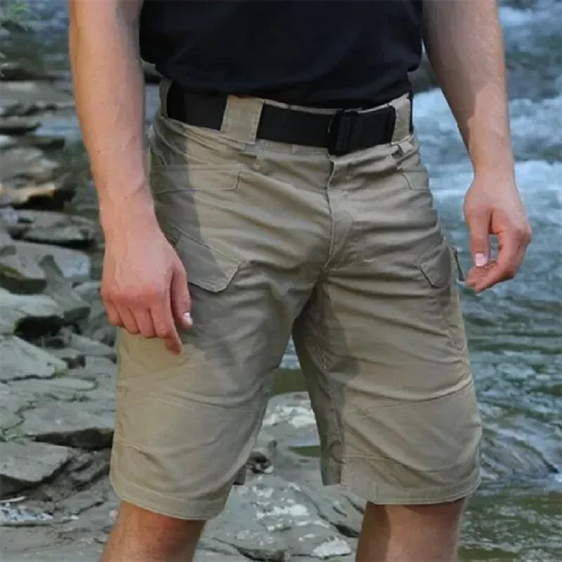 IX7 Men Tactical Cargo Shorts Summer Waterproof | SAMAG