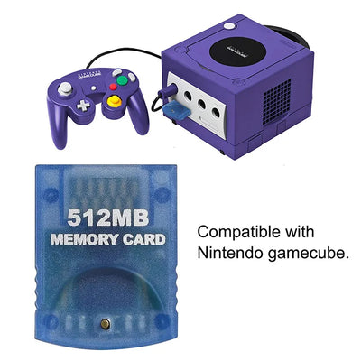 WII/GC/NGC GameCube 512MB Memory Card NS Game Storage | SAMAG