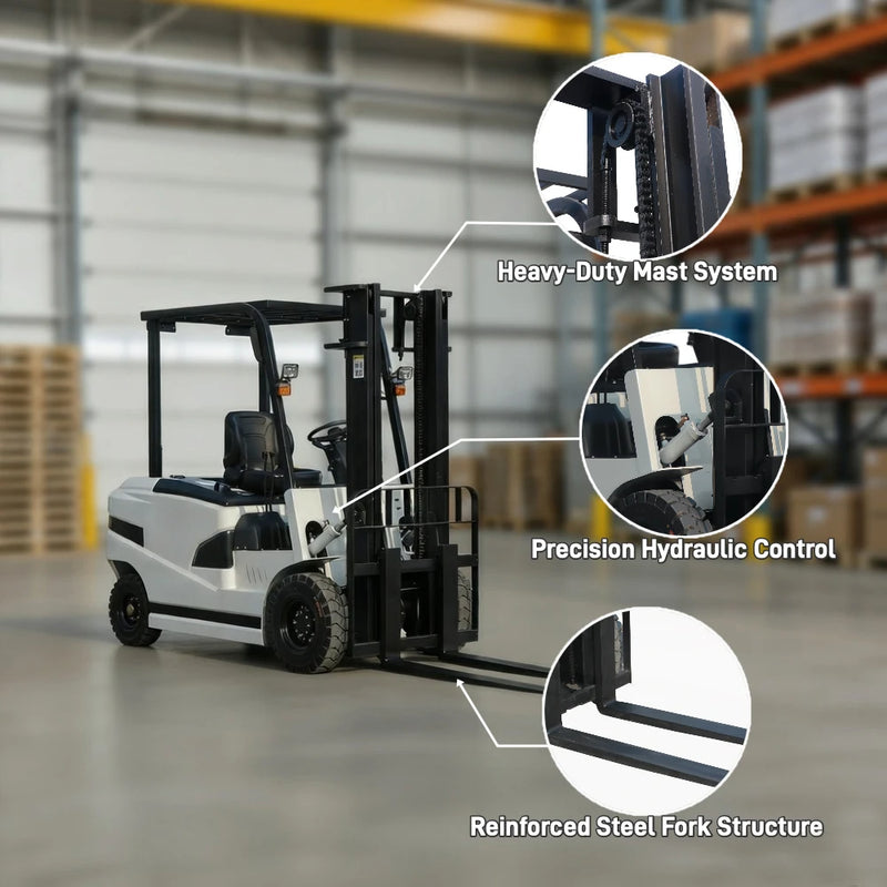 Electric Forklift Truck 1.5 Ton 2 Ton 3 Ton 5 Ton Mini Electric Forklift Montacarga jinwo Forklift Electric Lifter