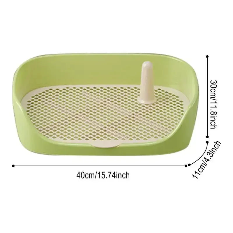 Large Indoor Pet Litter Box Dog Training Toilet Portable Puppy Pad Holder Tray Dog Potty Pet Toilet for Puppie Dog Pet Accessory