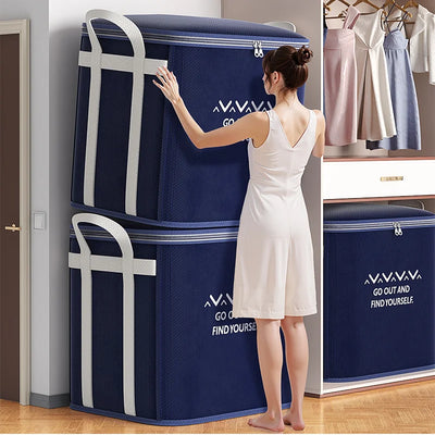 Extra Large Handle Clothes Storage Bag Organizer | SAMAG