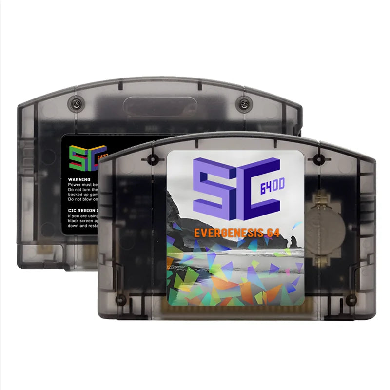 New SC64 Open Source N64 800 in 1 Game Cartridge For N64 Game Card free 16GB Card Compatibility Support 64DD Games