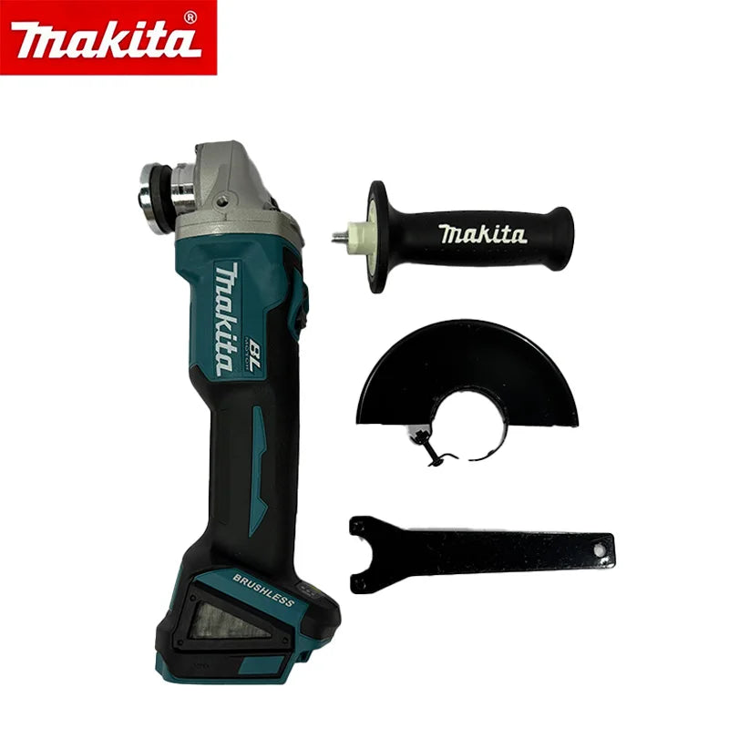 Makita DGA404 18V 125mm Brushless Angle Grinder Matching DTD172 Impact Driver, Car Repair Cutting Power Tool - View 7 | SAMAG