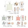BaBy Accessories Photography Props Newborn Keepsakes Memories Milestone Cards Monthly Blanket Babies Photos Baby Birth Gift Set