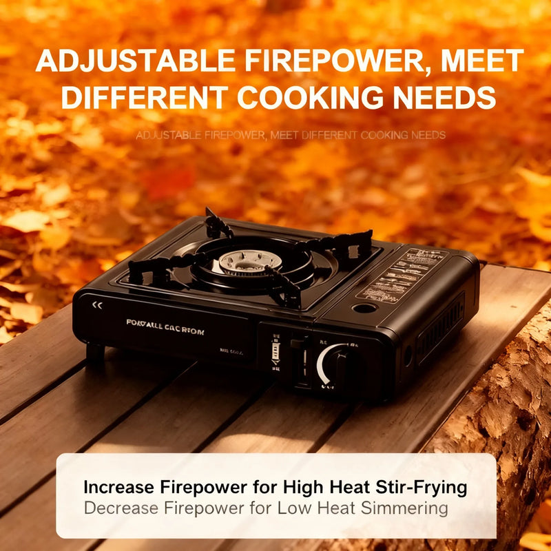Portable Outdoor Gas Stove, Suitable for Camping - View 5 | SAMAG