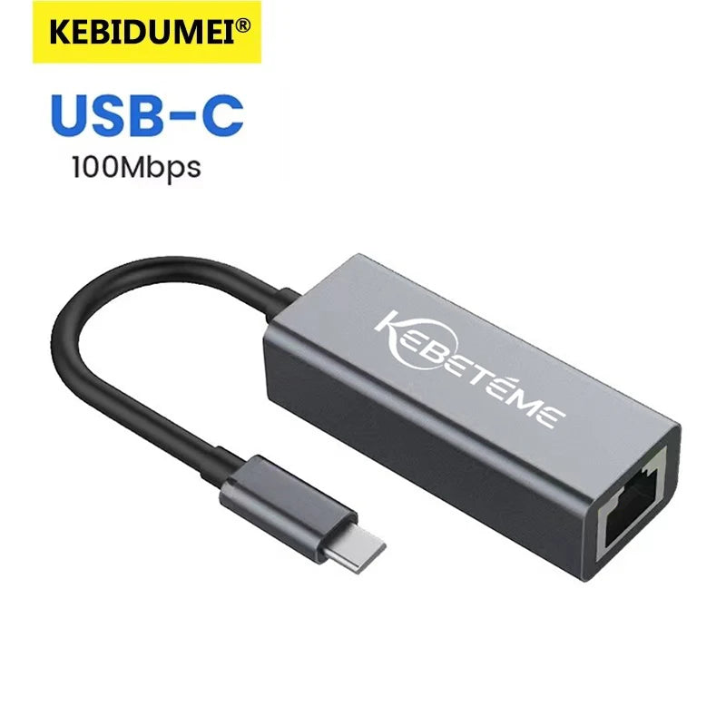 1000Mbps USB 3.0 RJ45 Network Card Type C Ethernet Adapter For MacBook PC Windows XP 7 8 10 Android Lan - Visuel 10 | SAMAG